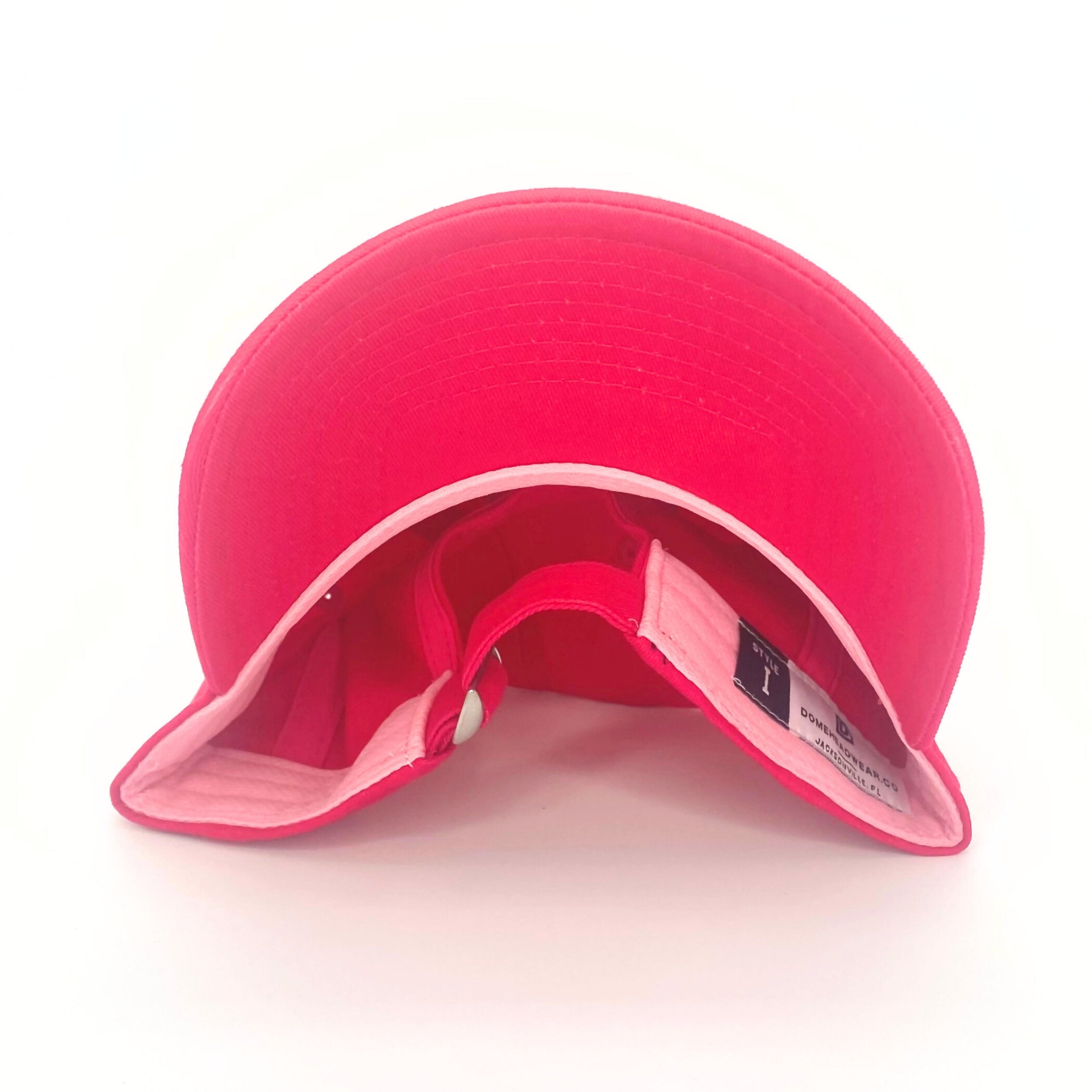 Storrs Script Dad Hat (Pink/White)