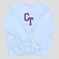 Interlocking CT Embroidered Crewneck