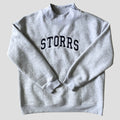 College Block Storrs Embroidered Mockneck