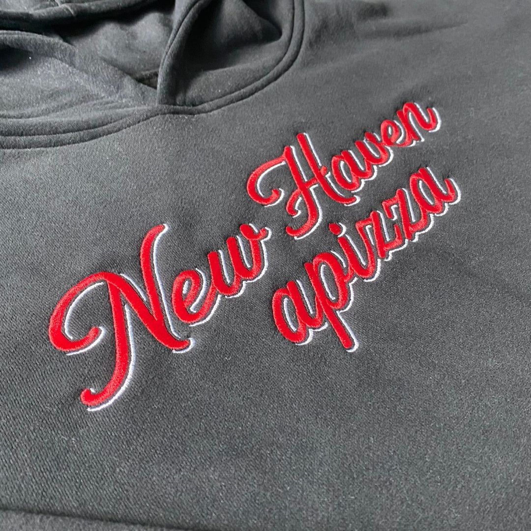 Shadow New Haven apizza Embroidered Hoodie